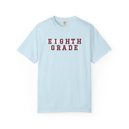 EIGHTH GRADE RED PLAYER LETTERS T-SHIRT