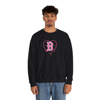 BOSTON BREAST CANCER AWARENESS GILDAN CREWNECK