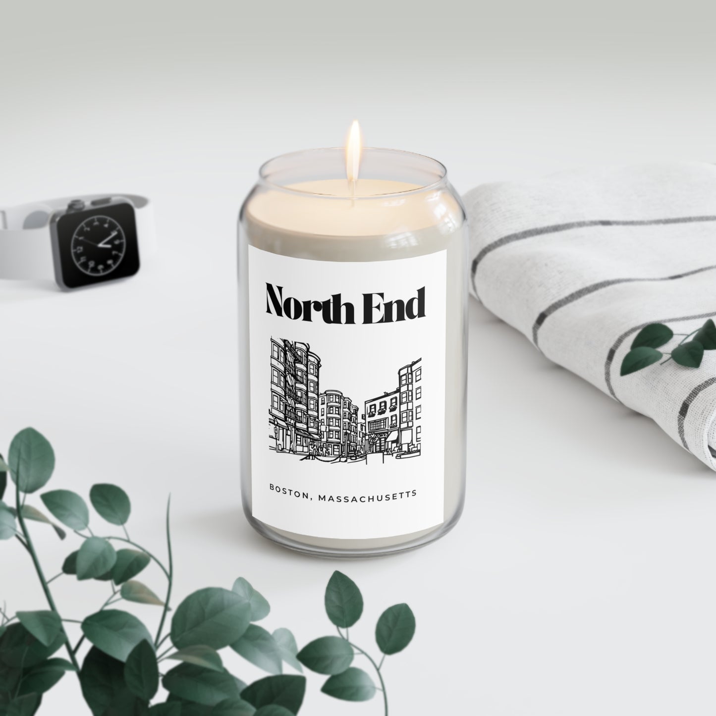 North End #4 Scented Soy Candle