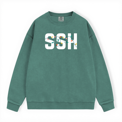 SSH ALL STAFF HOLIDAY CREWNECK
