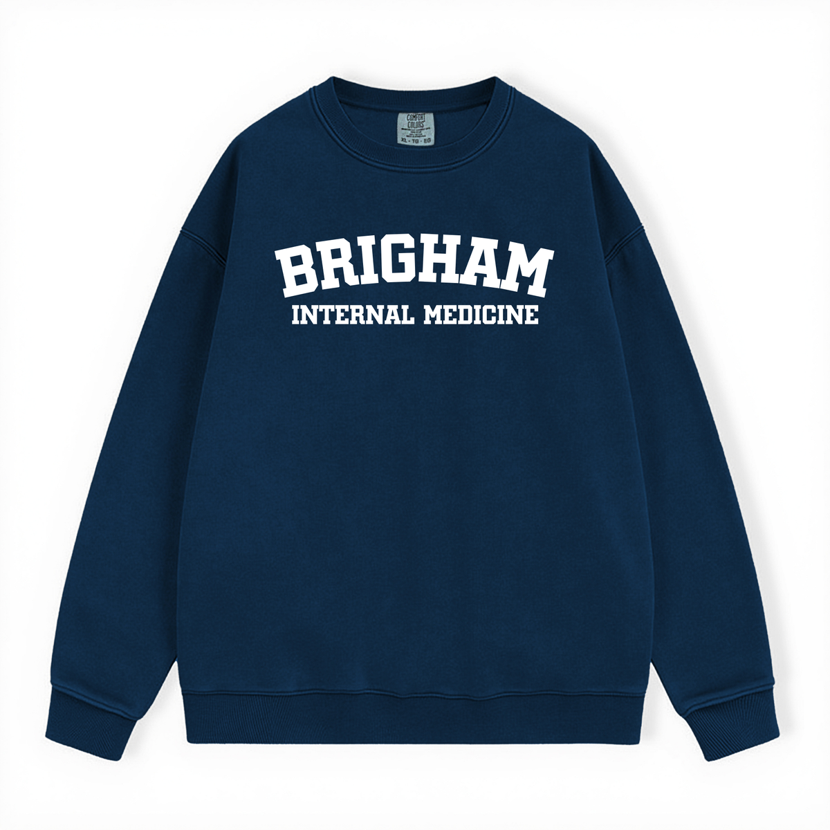 BWH INTERNAL MEDICINE COMFORT COLORS CREWNECK