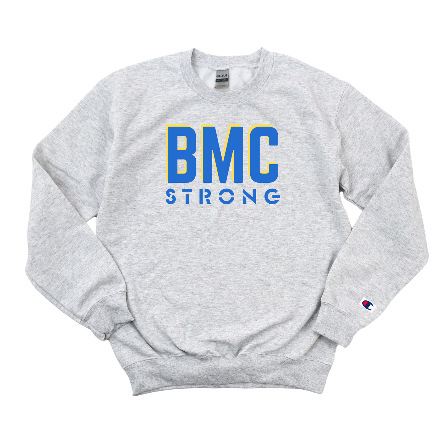 NAVY BMC STRONG CHAMPION CREWNECK