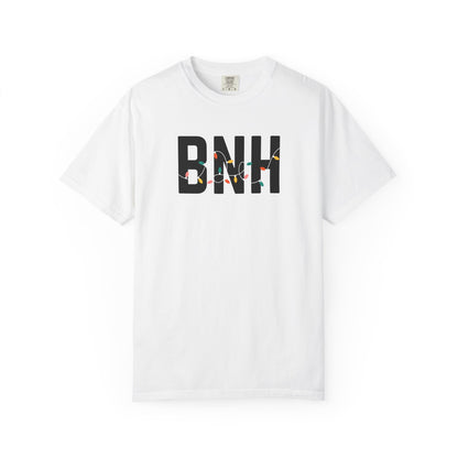 BNH HOLIDAY LIGHTS T-SHIRT - WHITE