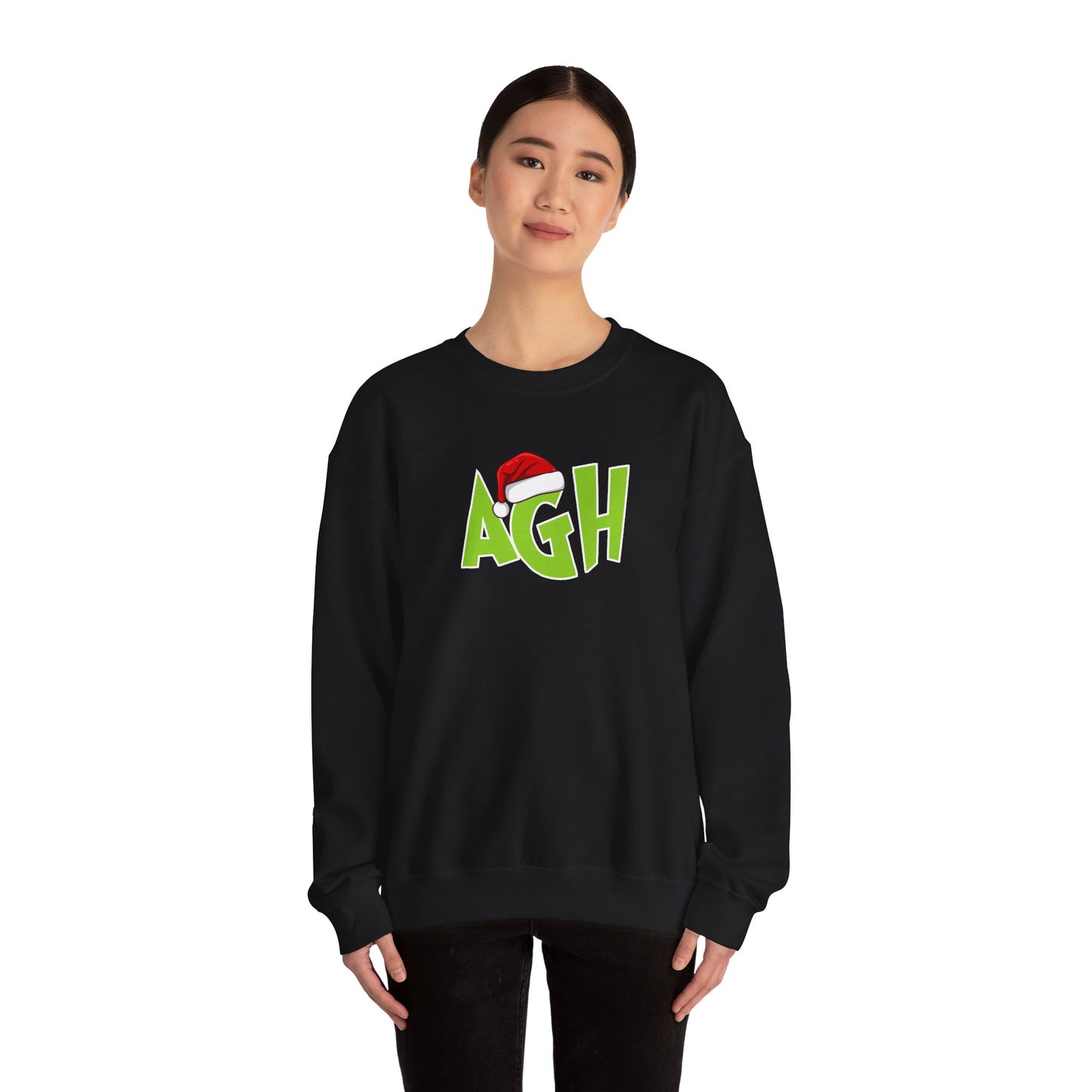 AGH GRINCH HEAVY BLEND CREWNECK