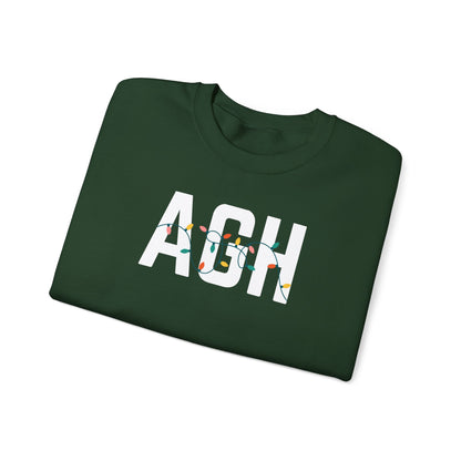 AGH HOLIDAY LIGHTS HEAVY BLEND CREWNECK