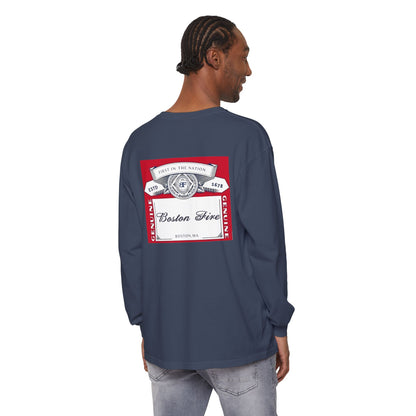 BOSTON FIRE CROWN LABEL LONG SLEEVE