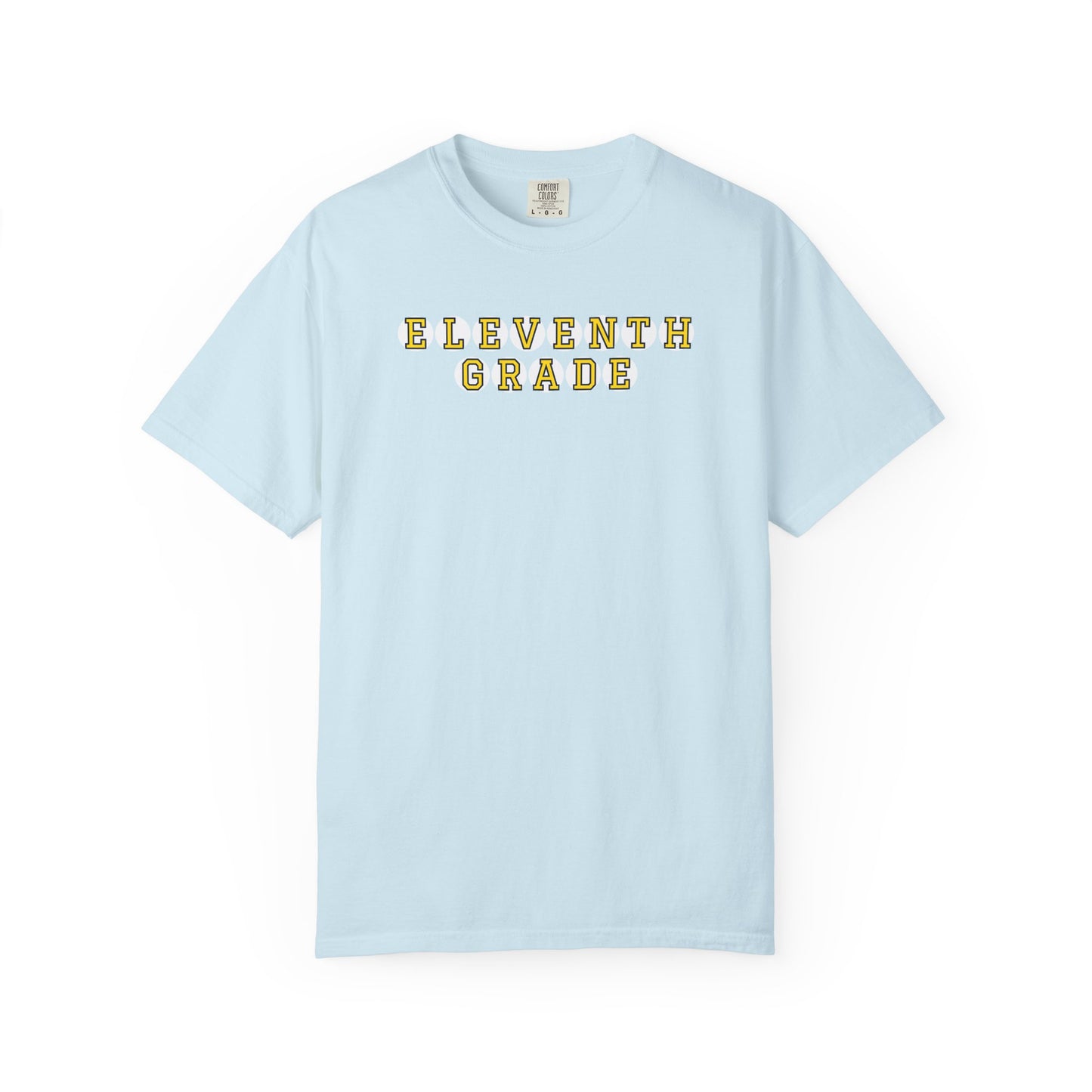 ELEVENTH GRADE YELLOW PLAYER LETTERS T-SHIRT