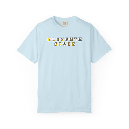 ELEVENTH GRADE YELLOW PLAYER LETTERS T-SHIRT