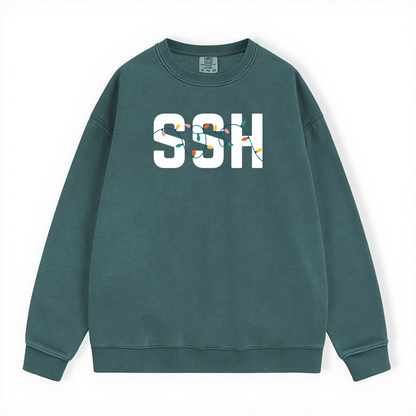 SSH ALL STAFF HOLIDAY CREWNECK