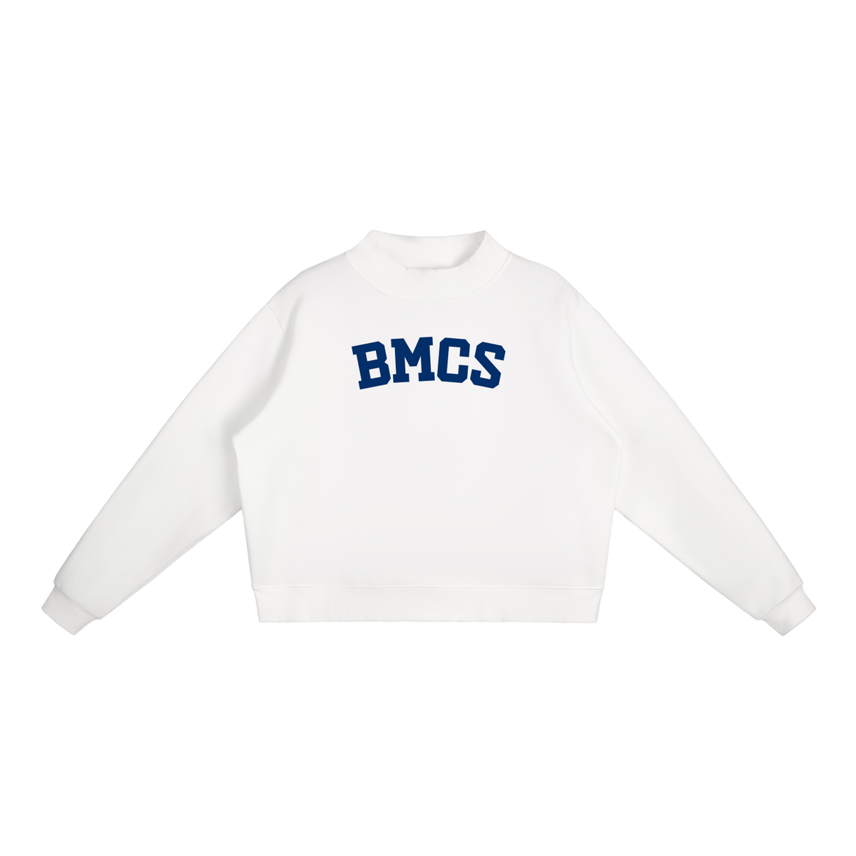 BMCS BLOCK LETTERS MOCK NECK