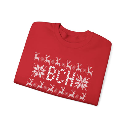 BCH UGLY SWEATER HEAVY BLEND CREWNECK