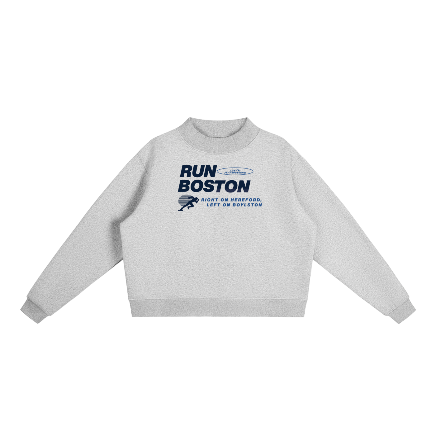 RIGHT ON HEREFORD MOCK-NECK CREW