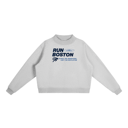 RIGHT ON HEREFORD MOCK-NECK CREW