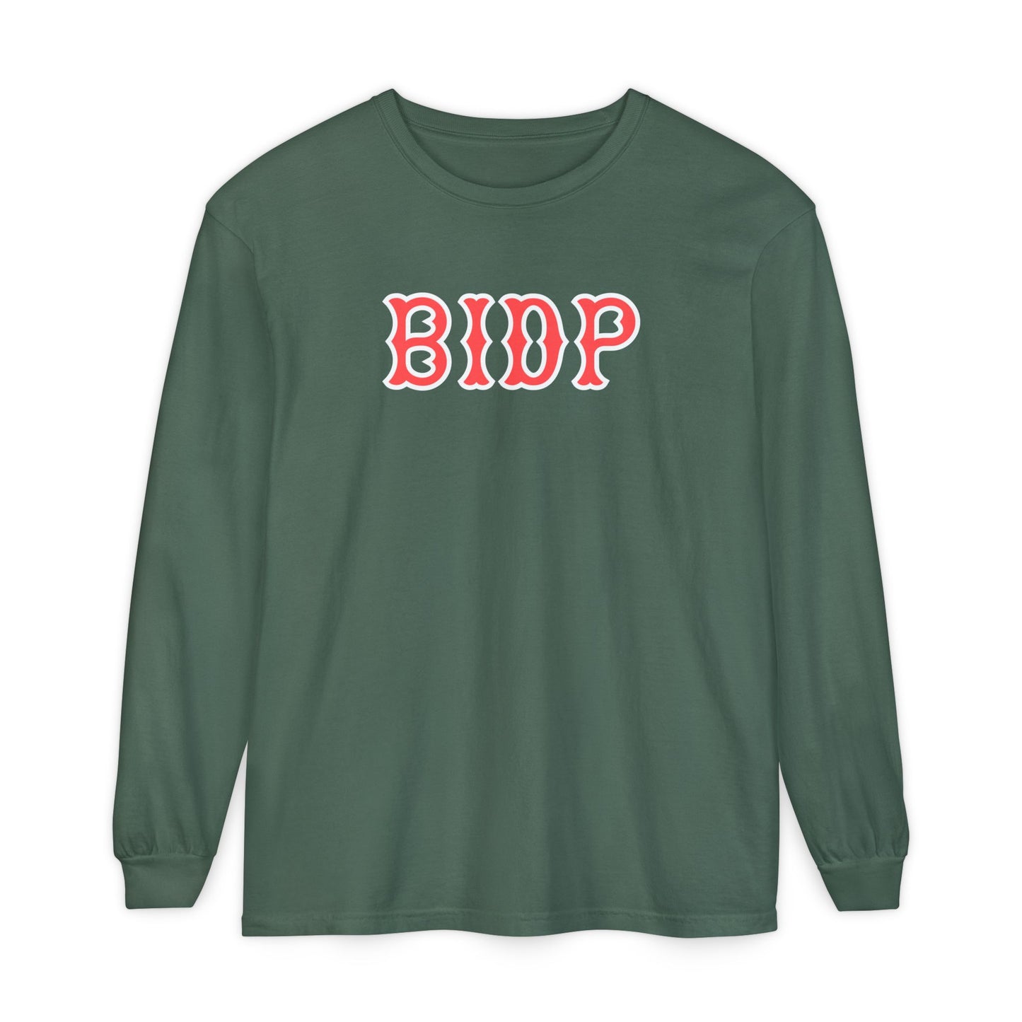BIDP SOX LETTERS LONG SLEEVE