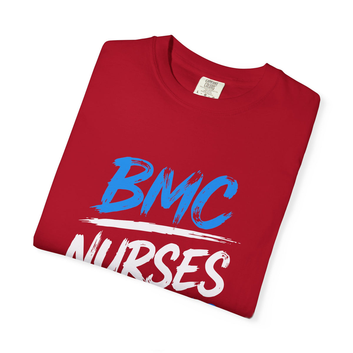 RED BMC STRONGER NURSES STRONGER BOSTON TEE