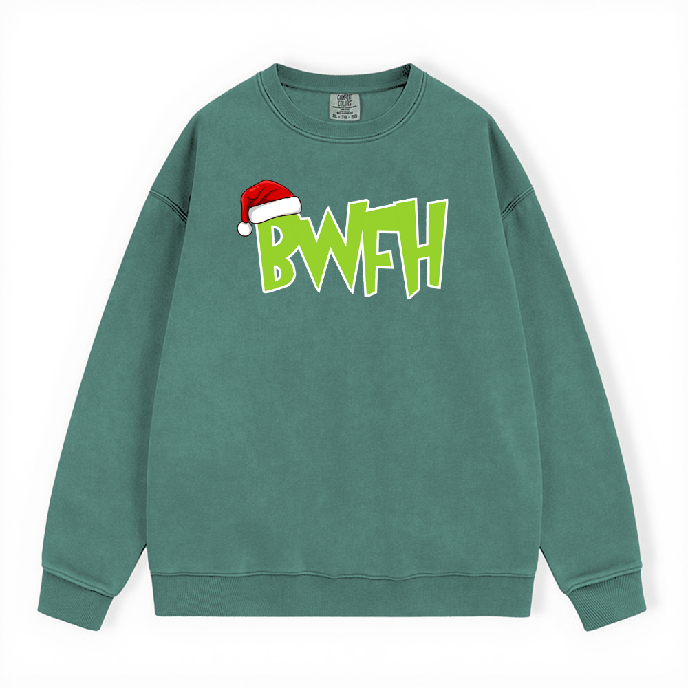 BWFH GRINCH COMFORT COLORS CREWNECK