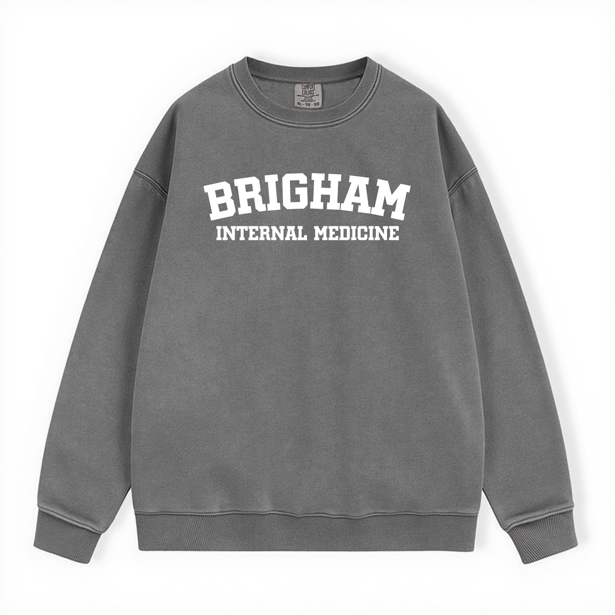 BWH INTERNAL MEDICINE COMFORT COLORS CREWNECK