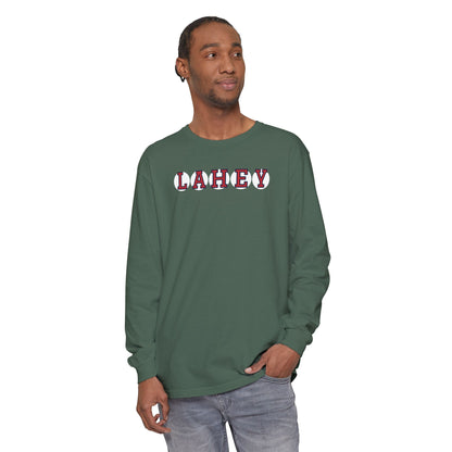 LAHEY RETIRED SOX LETTERS LONG SLEEVE