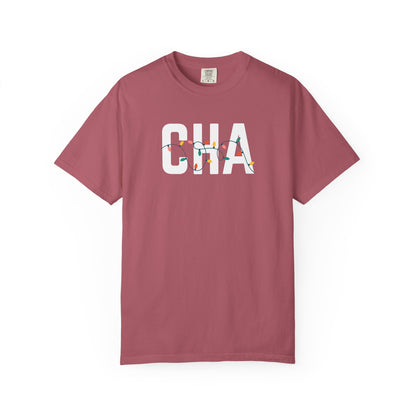 CHA HOLIDAY LIGHTS T-SHIRT