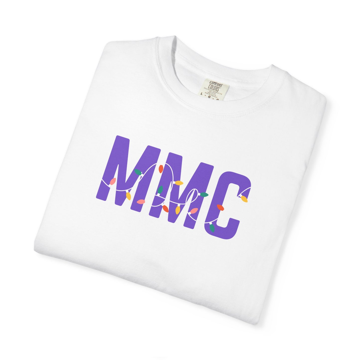 MMC HOLIDAY LIGHTS T-SHIRT - WHITE