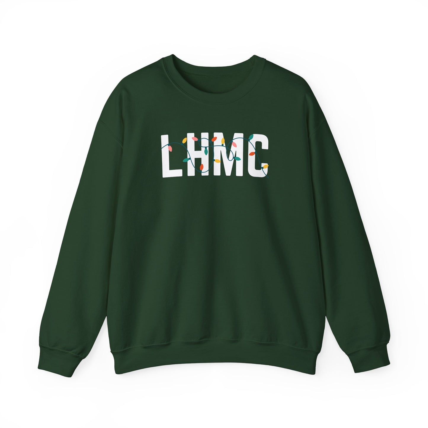 LHMC HOLIDAY LIGHTS HEAVY BLEND CREWNECK