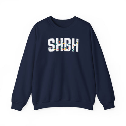 SHBH HOLIDAY LIGHTS HEAVY BLEND CREWNECK