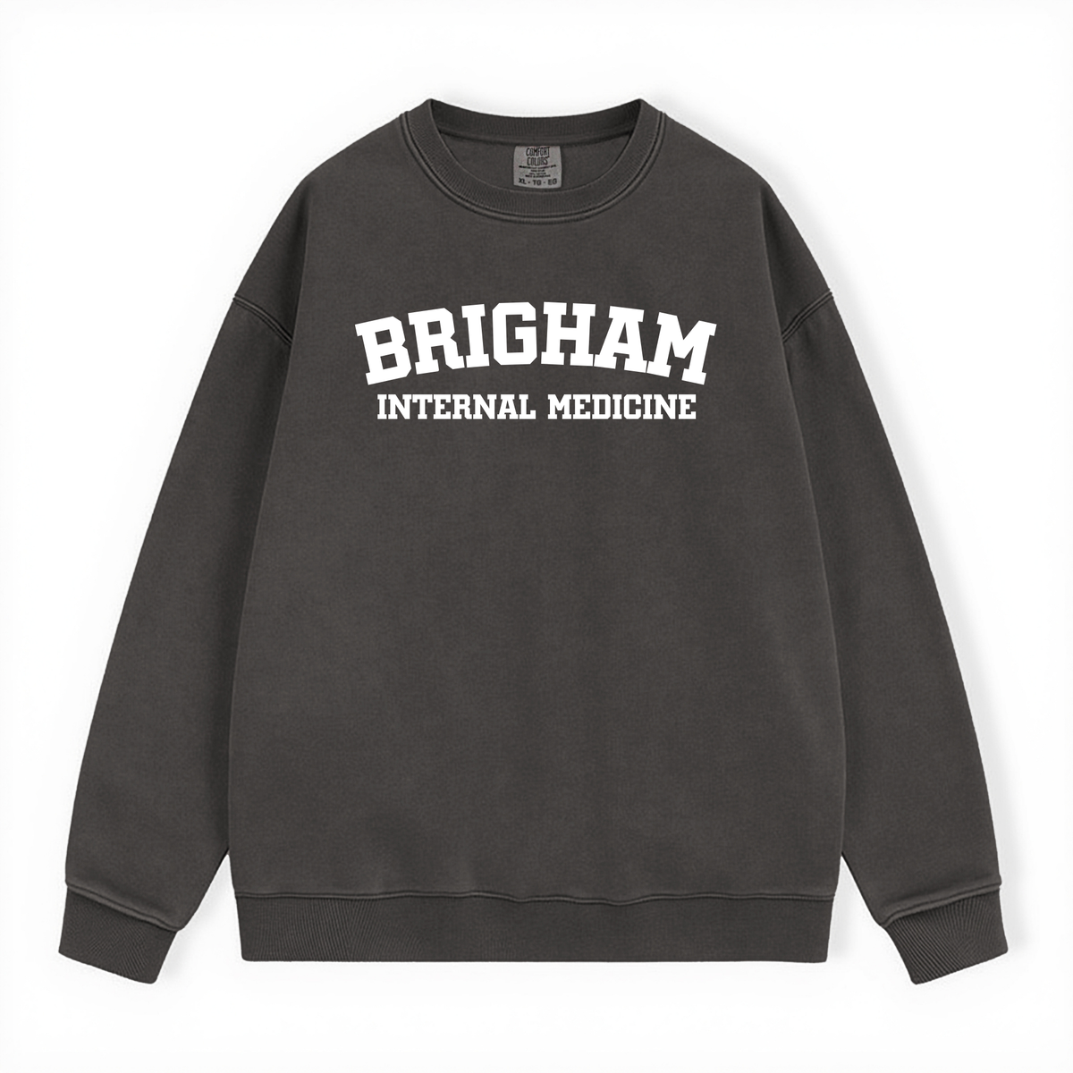 BWH INTERNAL MEDICINE COMFORT COLORS CREWNECK
