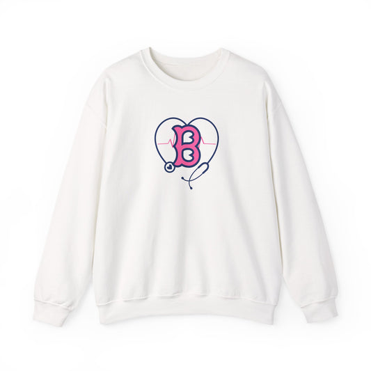 BOSTON BREAST CANCER AWARENESS GILDAN CREWNECK