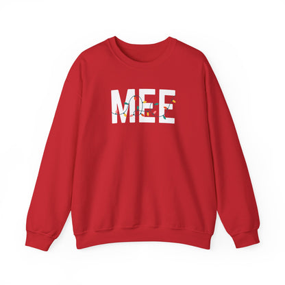 MEE HOLIDAY LIGHTS HEAVY BLEND CREWNECK