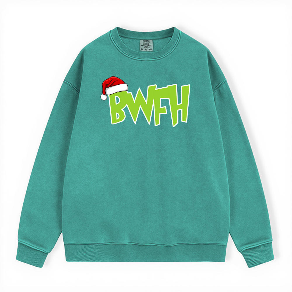 BWFH GRINCH COMFORT COLORS CREWNECK