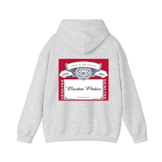 BOSTON POLICE CROWN LABEL CHAMPION HOODIE - CLEARANCE