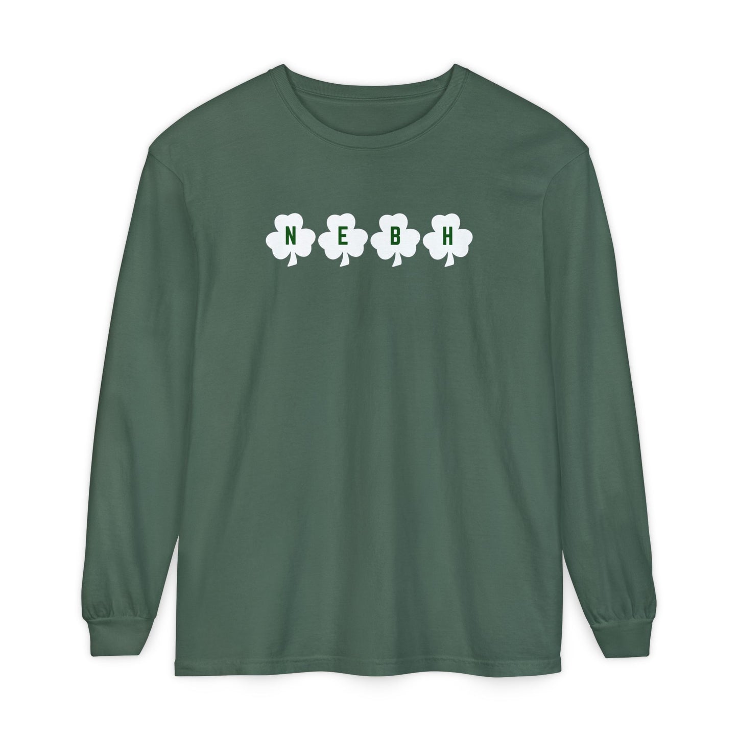 GREEN NEBH SHAMROCK LONG SLEEVE