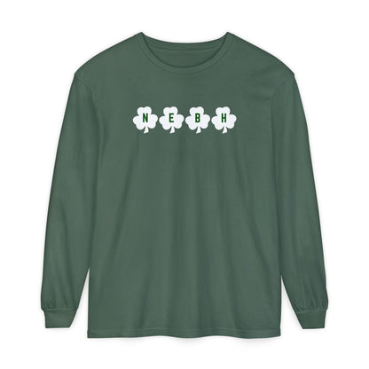 GREEN NEBH SHAMROCK LONG SLEEVE