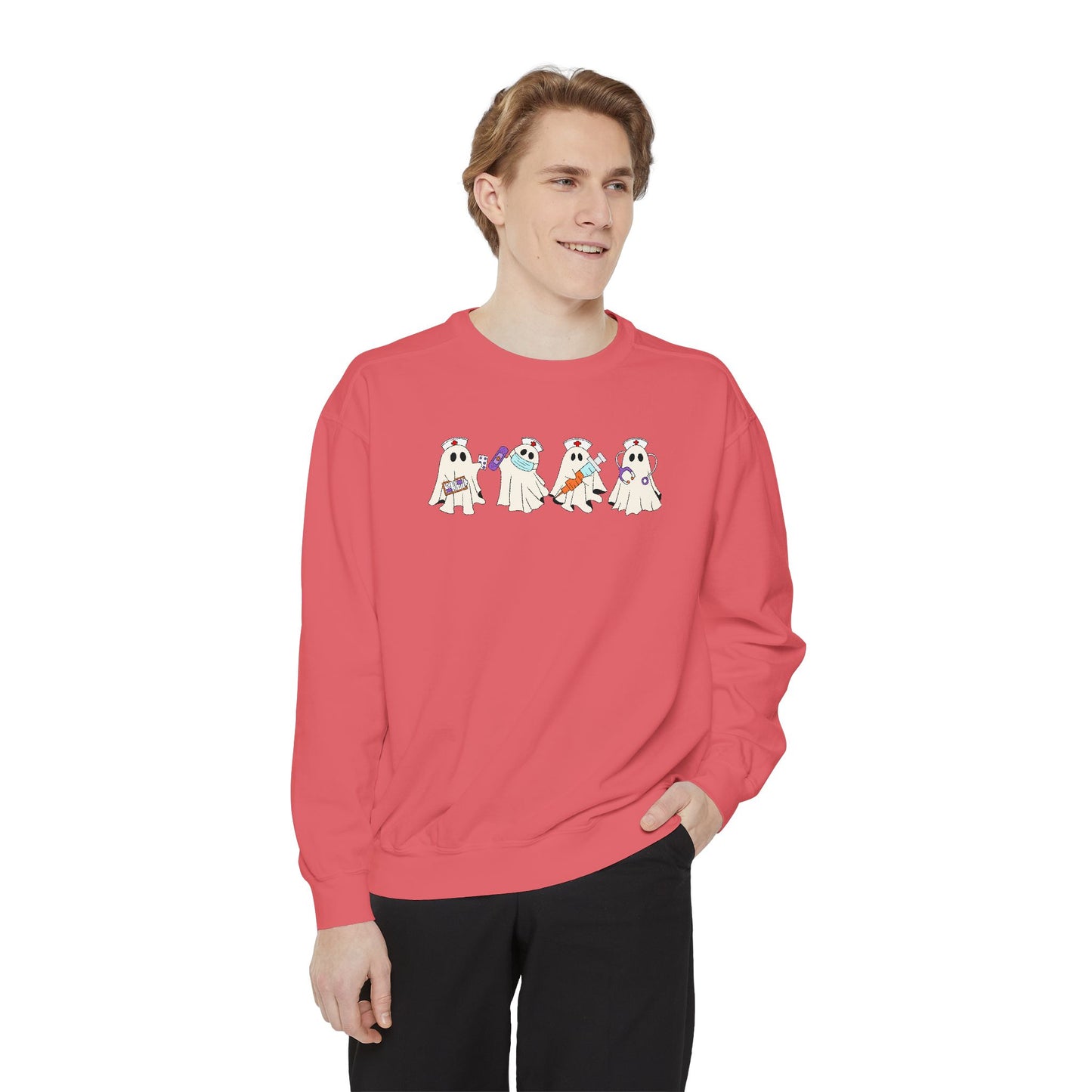 BOO BOO CREW GHOST CREWNECK