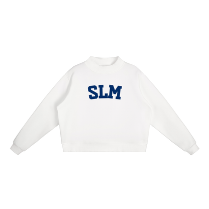 SLM BLOCK LETTERS MOCK NECK