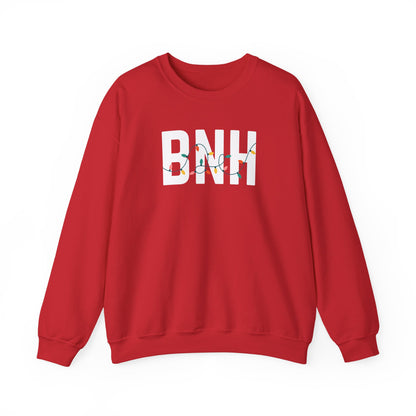 BNH HOLIDAY LIGHTS HEAVY BLEND CREWNECK