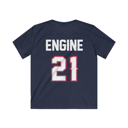 BFD RED ZONE - ENGINE 21 YOUTH T-SHIRT