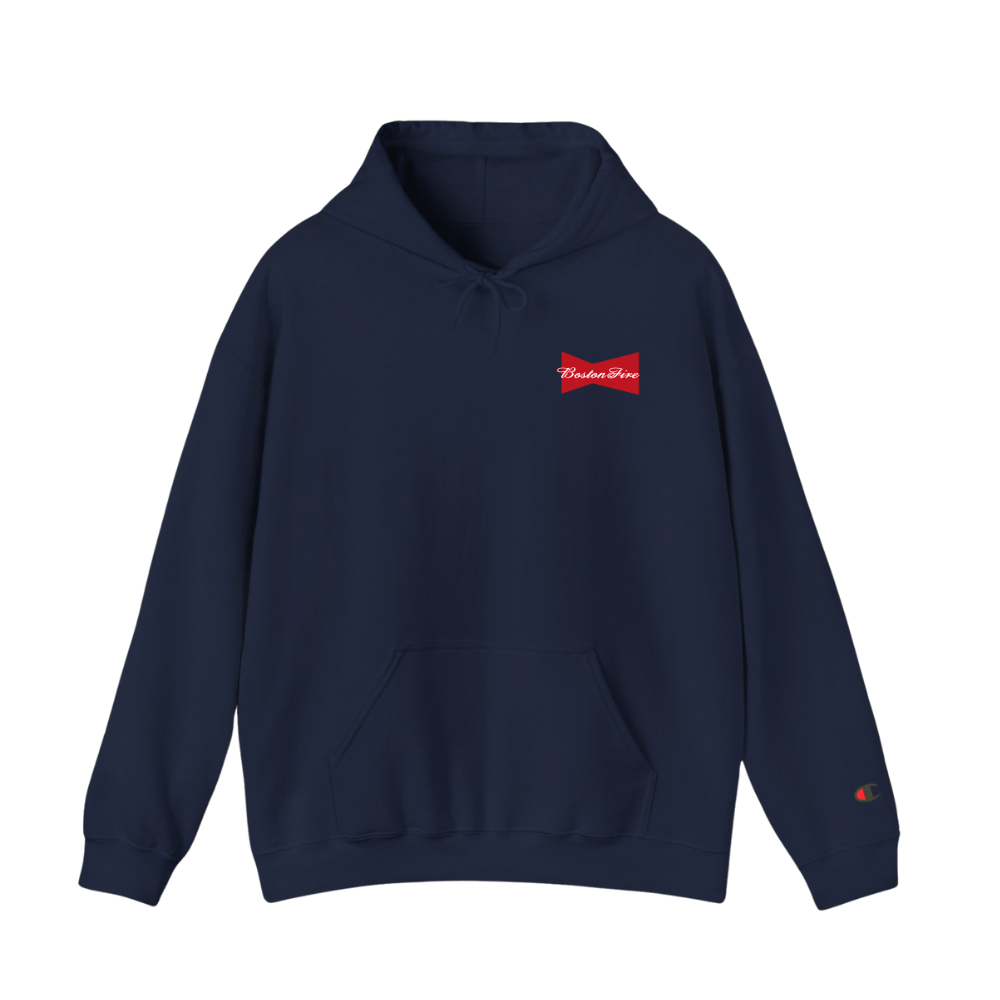 BOSTON FIRE CROWN LABEL CHAMPION HOODIE