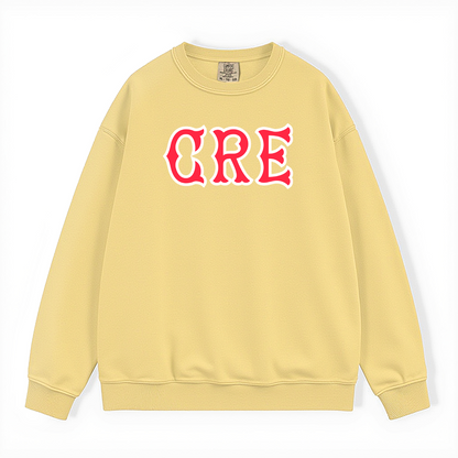 CRE SOX LETTERS CREWNECK