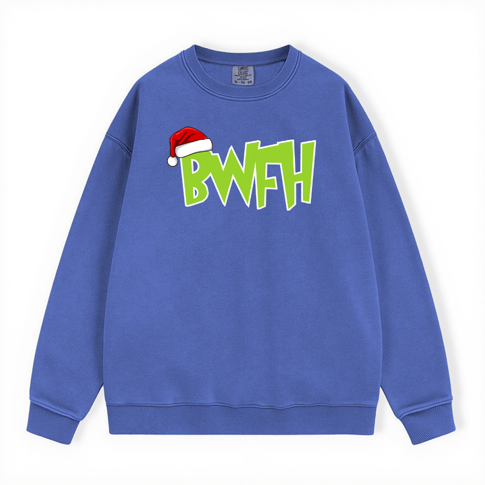 BWFH GRINCH COMFORT COLORS CREWNECK