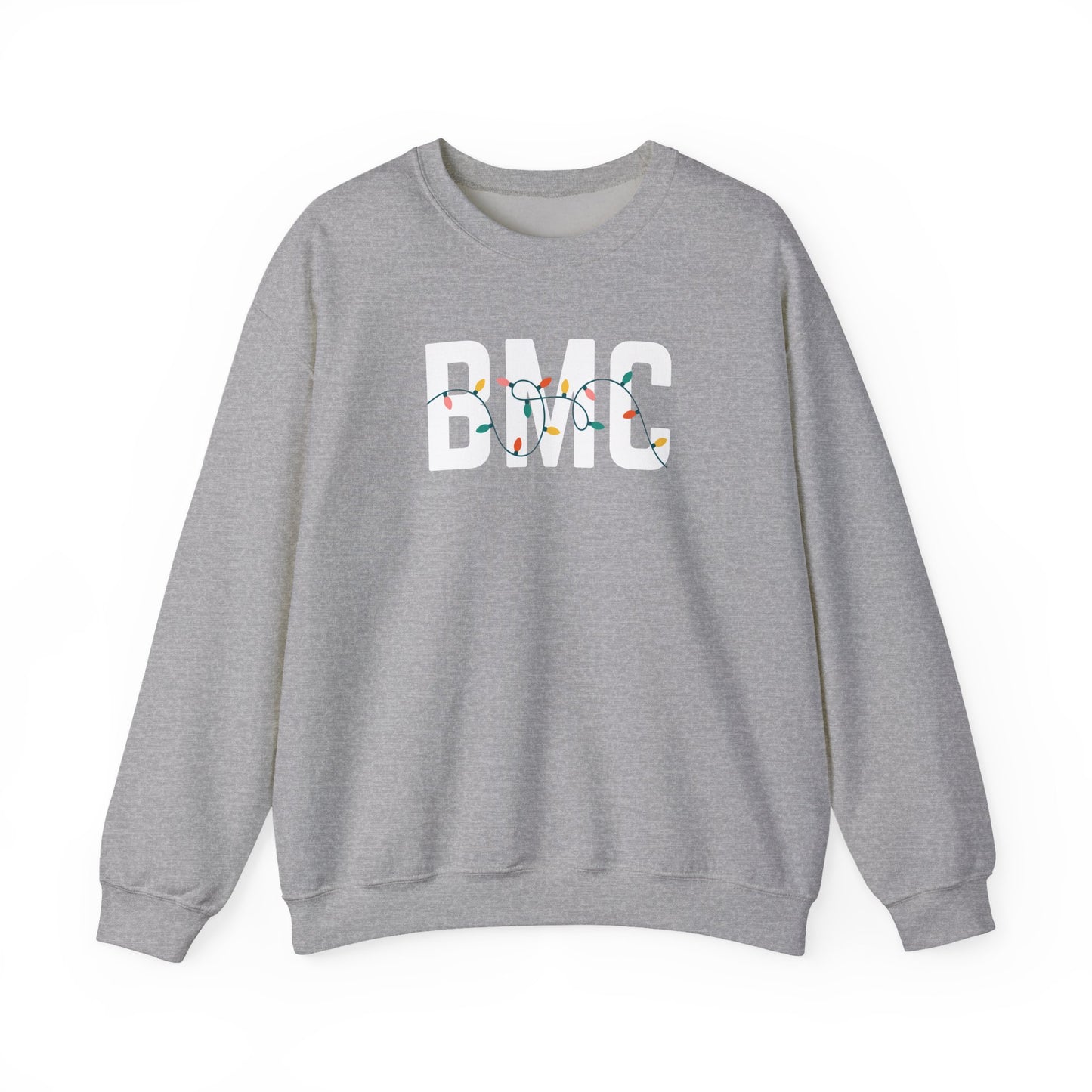 BMC HOLIDAY LIGHTS HEAVY BLEND CREWNECK