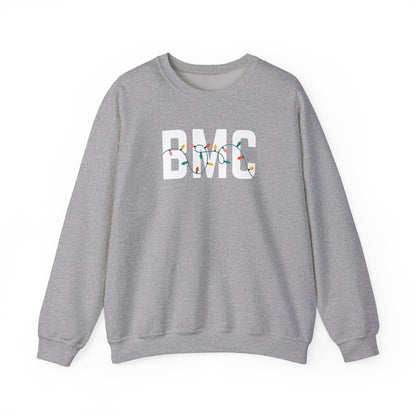 BMC HOLIDAY LIGHTS HEAVY BLEND CREWNECK