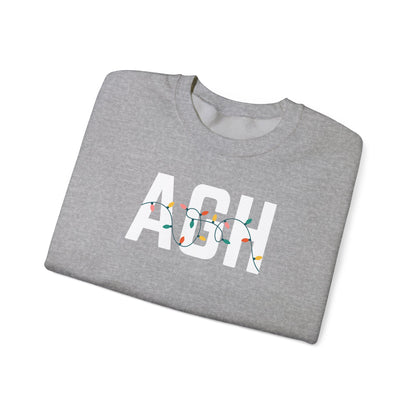 AGH HOLIDAY LIGHTS HEAVY BLEND CREWNECK