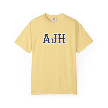 AJH NAVY SOX LETTERS TEE