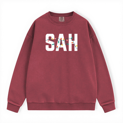 SAH ALL STAFF HOLIDAY CREWNECK