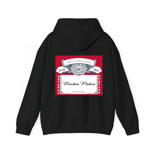 BOSTON POLICE CROWN LABEL CHAMPION HOODIE