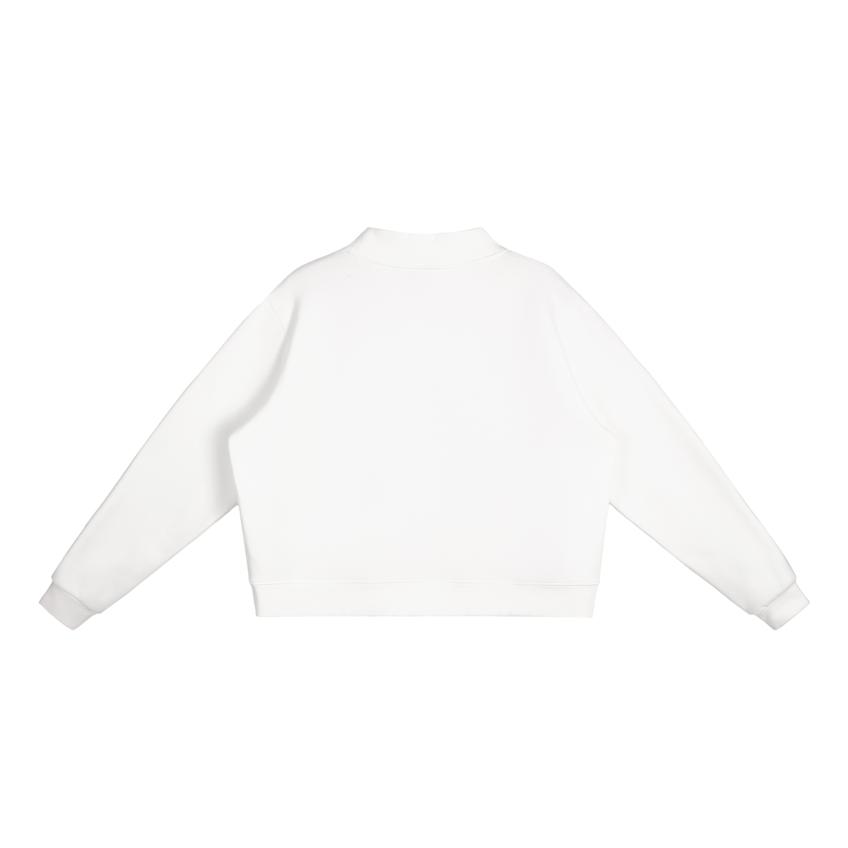 BOSTON FLEECE MOCK-NECK CREW SWEATSHIRT