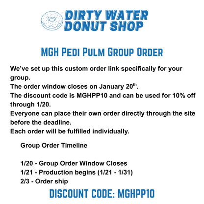 PINK MGH PEDI PULM CHAMPION CREWNECK