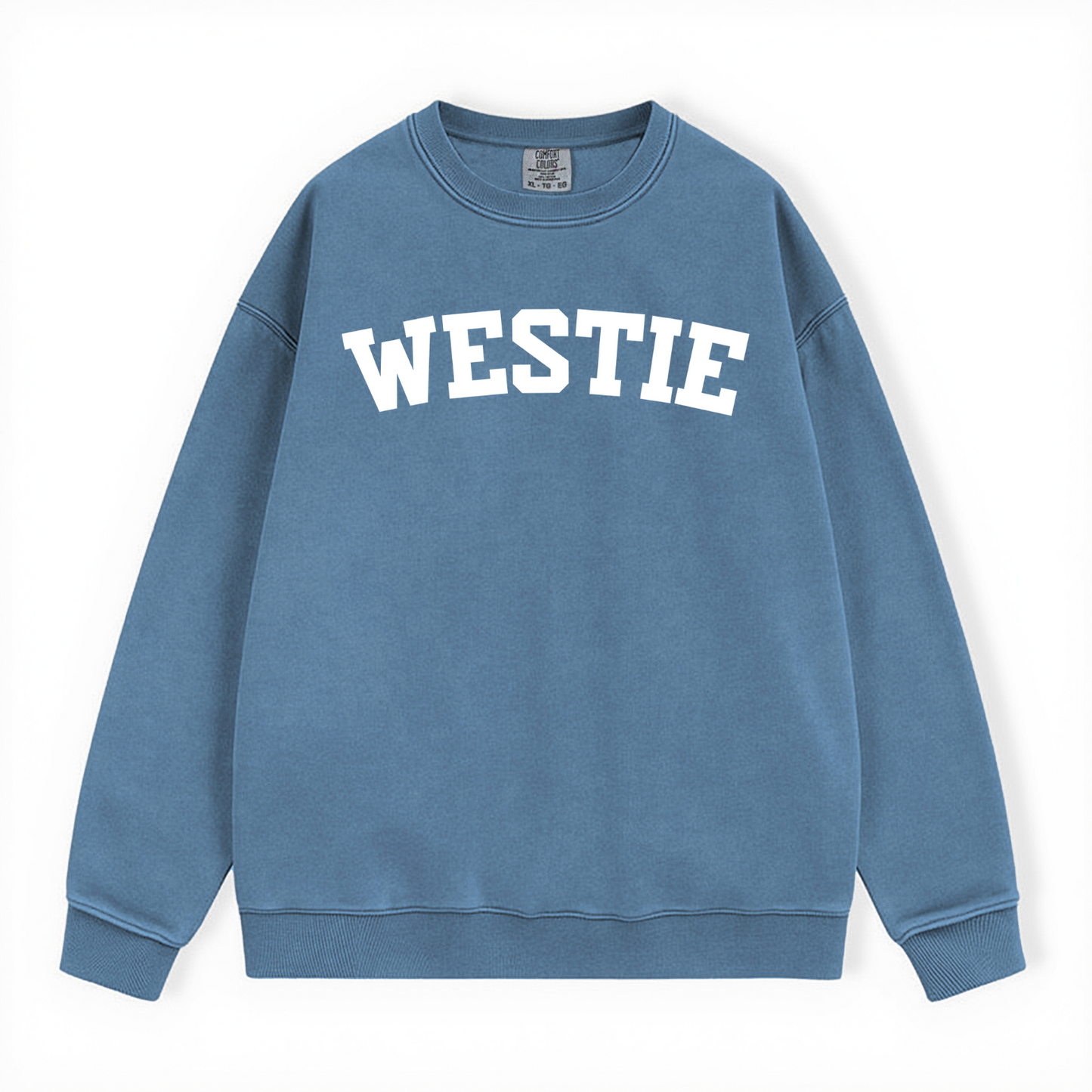 WESTIE COMFORT COLORS CREWNECK