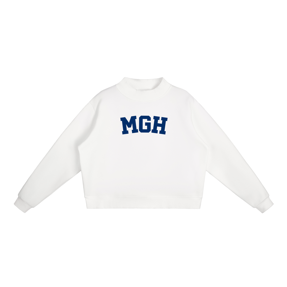 MGH BLOCK LETTERS MOCK NECK